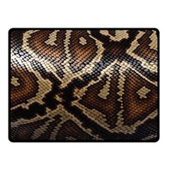 Snake Skin Olay Double Sided Fleece Blanket (small) 