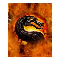 Dragon And Fire Shower Curtain 60  X 72  (medium)  by BangZart