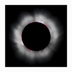 Solar Eclipse Medium Glasses Cloth (2-side) by BangZart