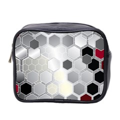 Honeycomb Pattern Mini Toiletries Bag 2-side by BangZart