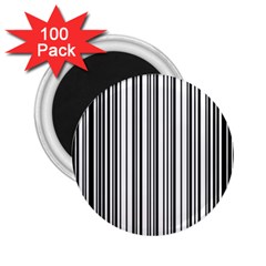 Barcode Pattern 2 25  Magnets (100 Pack) 