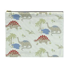 Dinosaur Art Pattern Cosmetic Bag (xl) by BangZart