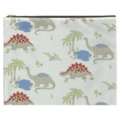 Dinosaur Art Pattern Cosmetic Bag (xxxl)  by BangZart