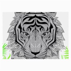 Tiger Head Large Glasses Cloth (2-side) by BangZart
