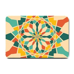 Summer Festival Small Doormat  by linceazul