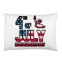 4th Of July Independence Day Pillow Case by Valentinaart