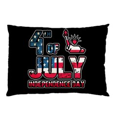 4th Of July Independence Day Pillow Case (two Sides) by Valentinaart