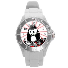 Deejay Panda Round Plastic Sport Watch (l) by Valentinaart