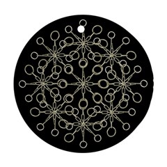 Ornate Chained Atrwork Ornament (round) by dflcprints