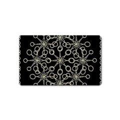 Ornate Chained Atrwork Magnet (name Card) by dflcprints