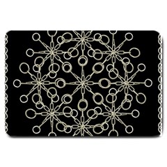 Ornate Chained Atrwork Large Doormat  by dflcprints