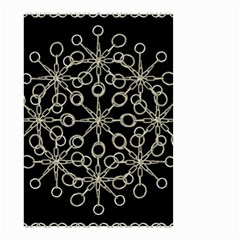 Ornate Chained Atrwork Small Garden Flag (two Sides) by dflcprints