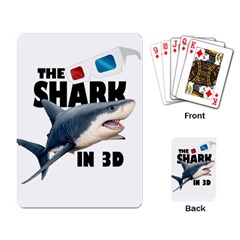 The Shark Movie Playing Card by Valentinaart