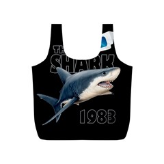 The Shark Movie Full Print Recycle Bags (s)  by Valentinaart