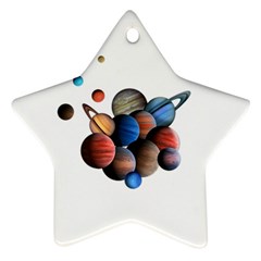 Planets  Ornament (star) by Valentinaart