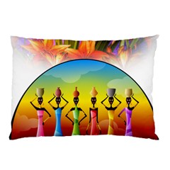 African American Women Pillow Case (two Sides)