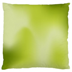 Green Soft Springtime Gradient Standard Flano Cushion Case (two Sides)