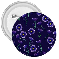 Floral 3  Buttons by BubbSnugg