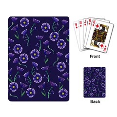 Floral Playing Card by BubbSnugg