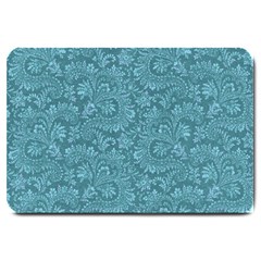 Floral Pattern Large Doormat 