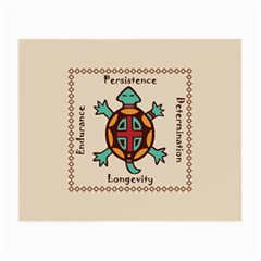 Turtle Animal Spirit Small Glasses Cloth by linceazul