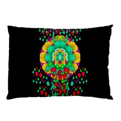 Rain Meets Sun In Soul And Mind Pillow Case by pepitasart