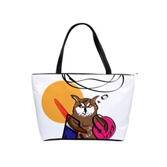 Owl That Hates Summer T Shirt Shoulder Handbags by AmeeaDesign