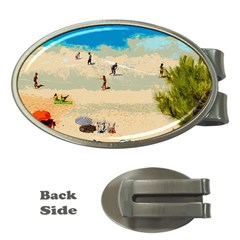 Beach Money Clips (oval)  by Valentinaart