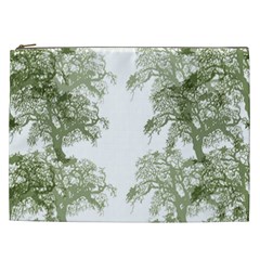 Trees Tile Horizonal Cosmetic Bag (xxl) 
