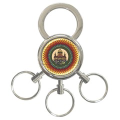 Building Mandala Palace 3-ring Key Chains