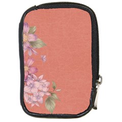 Flower Illustration Rose Floral Pattern Compact Camera Cases by paulaoliveiradesign