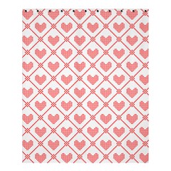 Heart Pattern Shower Curtain 60  X 72  (medium)  by stockimagefolio1