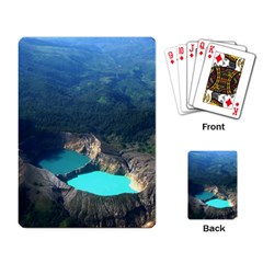 Kelimutu Crater Lakes  Indonesia Playing Card