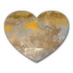 Sunset in the Mountains Heart Mousepads