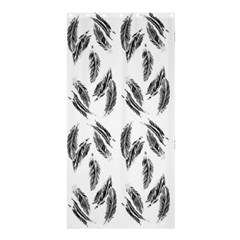 Feather Pattern Shower Curtain 36  X 72  (stall)  by Valentinaart