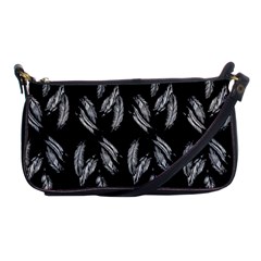 Feather Pattern Shoulder Clutch Bags by Valentinaart