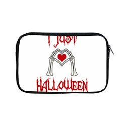 I Just Love Halloween Apple Macbook Pro 13  Zipper Case by Valentinaart