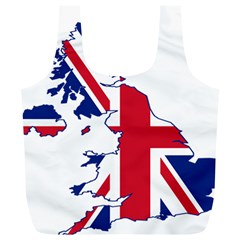 Britain Flag England Nations Full Print Recycle Bags (l)  by Mariart