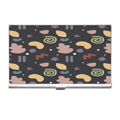 Funky Pattern Polka Wave Chevron Monster Business Card Holders by Mariart