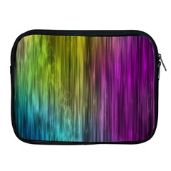 Rainbow Bubble Curtains Motion Background Space Apple Ipad 2/3/4 Zipper Cases by Mariart