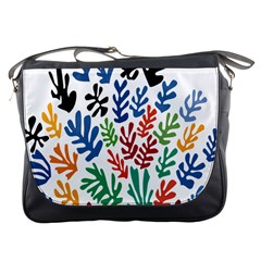 The Wreath Matisse Beauty Rainbow Color Sea Beach Messenger Bags by Mariart