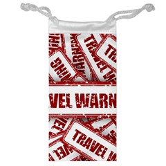 Travel Warning Shield Stamp Jewelry Bag