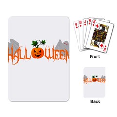 Halloween Playing Card by Valentinaart