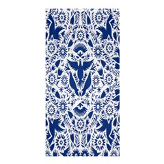 Birds Fish Flowers Floral Star Blue White Sexy Animals Beauty Shower Curtain 36  X 72  (stall)  by Mariart