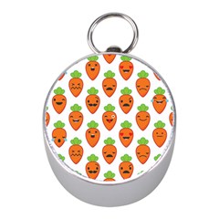 Seamless Background Carrots Emotions Illustration Face Smile Cry Cute Orange Mini Silver Compasses by Mariart