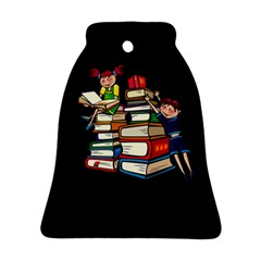 Back To School Ornament (bell) by Valentinaart
