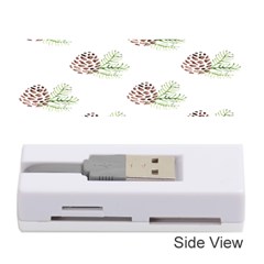 Pinecone Pattern Memory Card Reader (stick)  by Mariart