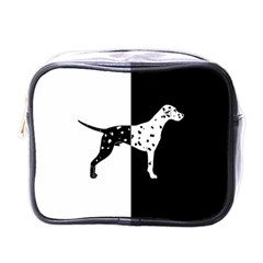 Dalmatian Dog Mini Toiletries Bags by Valentinaart
