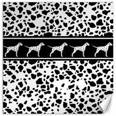 Dalmatian Dog Canvas 20  X 20   by Valentinaart