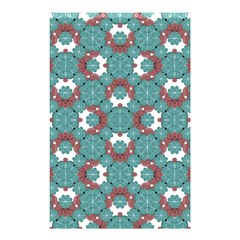 Colorful Geometric Graphic Floral Pattern Shower Curtain 48  X 72  (small)  by dflcprints